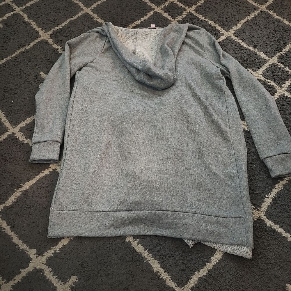 Juicy Couture Hooded Duster Sweater Size Medium - Picture 6 of 10